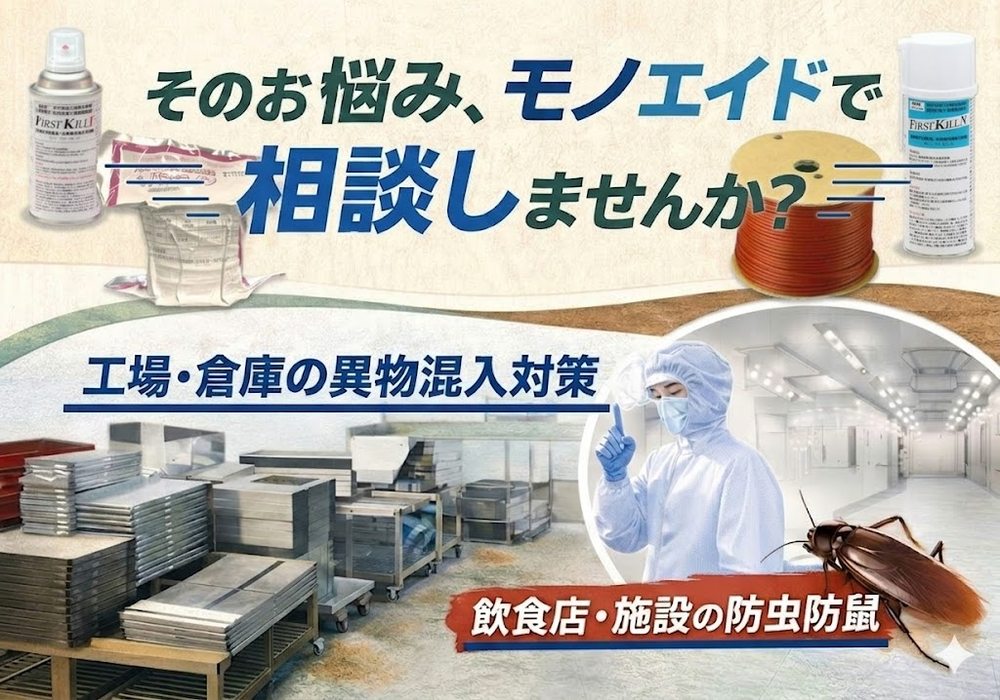 そのお悩み、モノエイドで相談しませんか？