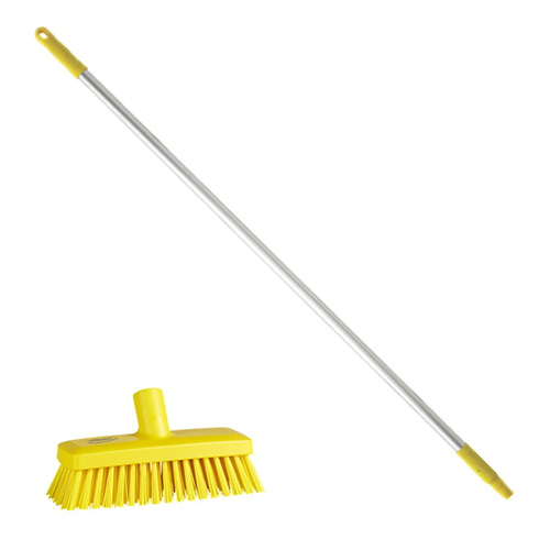 角度付き毛束で、壁や床の隅までしっかり洗浄