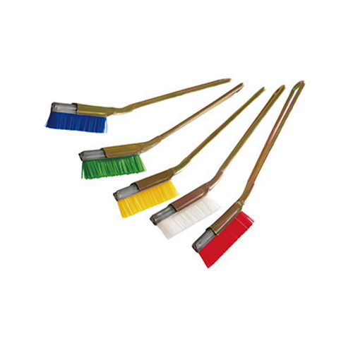 すき間の奥の奥まで届く！極薄設計×硬毛のステンレス清掃ブラシ