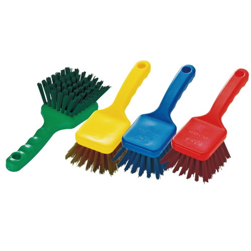 金属検出対応＋高耐久毛材！こびりつき汚れに強いハードブラシ[HPMシリーズ]