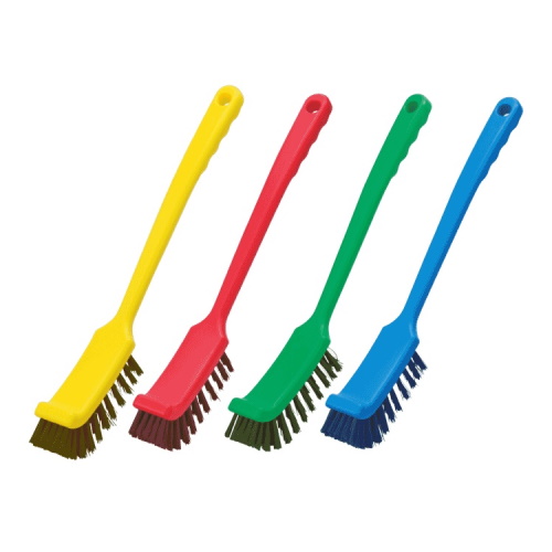 機械まわりを一気に掃ける！金属検出対応のロングブラシ[HPMシリーズ]